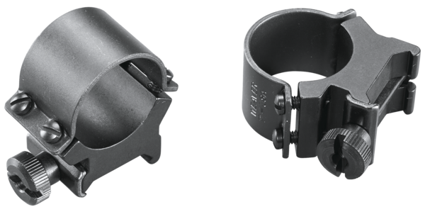 Weaver Mounts Sure Grip Detachable Scope Rings 1" High Matte Black - Quick Detach