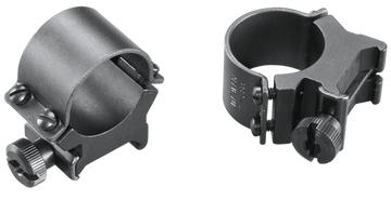 Weaver Mounts Sure Grip Detachable Scope Rings 1" High Matte Black - Quick Detach