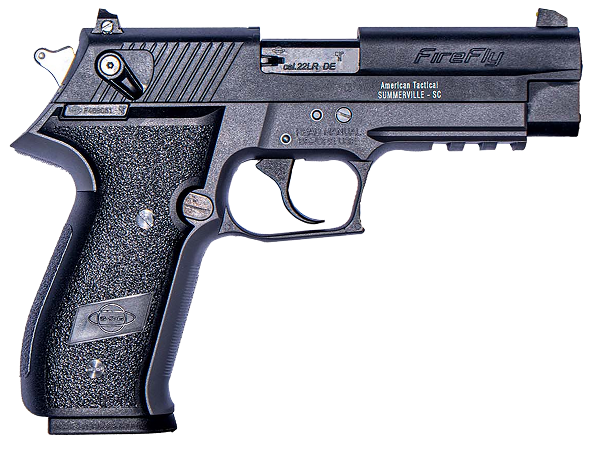 GSG FireFly 22 LR 4" 10+1 DA/SA Semi-Auto Pistol - Black