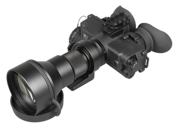 AGM Global Vision FoxBat-5 NW1 Night Vision Bi-Ocular 5x Gen 2+ White Phosphor Black