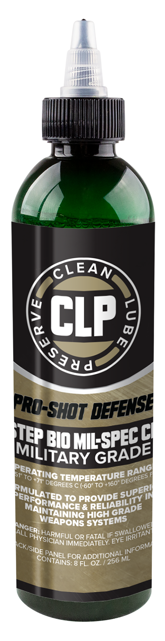 Pro-Shot 1 Step BIO Mil-Spec CLP 8 oz Squeeze Bottle