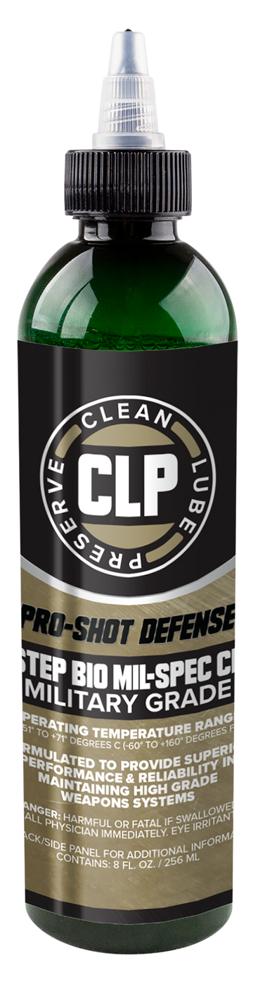 Pro-Shot 1 Step BIO Mil-Spec CLP 8 oz Squeeze Bottle