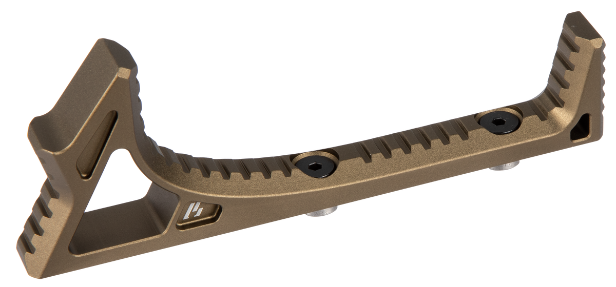 Strike Industries Link Curved ForeGrip AR-Platform M-LOK/KeyMod Flat Dark Earth Aluminum