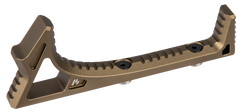 Strike Industries Link Curved ForeGrip AR-Platform M-LOK/KeyMod Flat Dark Earth Aluminum