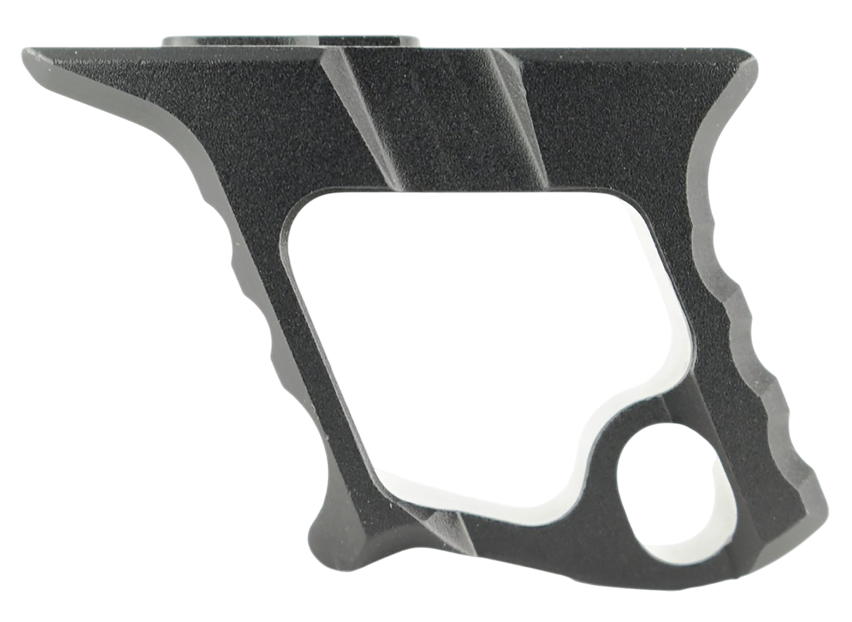 Tyrant CNC Halo Handstop Black Aluminum Fits AR-15