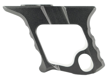Tyrant CNC Halo Handstop Black Aluminum Fits AR-15