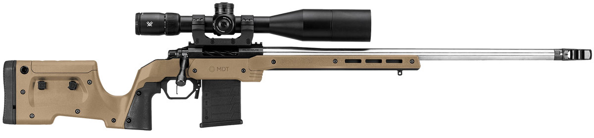 MDT XRS Chassis System Flat Dark Earth Ruger American Short Action 32.25" RH
