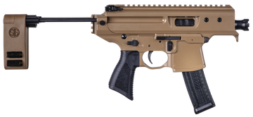 Sig Sauer MPX Copperhead 9mm Luger 3.50 20+1 Coyote Cerakote PCB Folding Pistol
