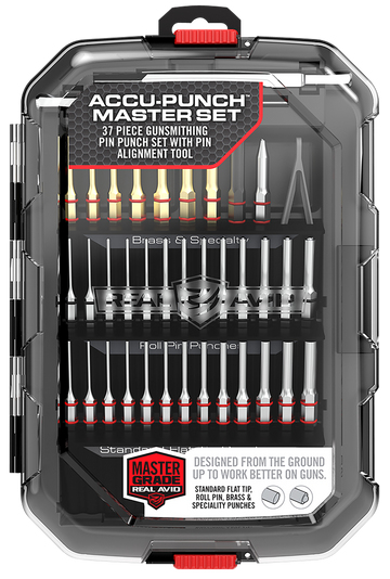 Real Avid Accu-Punch Master Set 37-Piece Gunsmithing Punch Kit