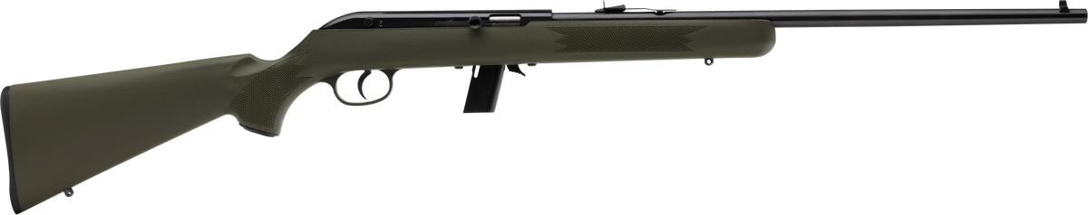 Savage 64 F 22 LR 21" 10+1 Semi-Auto Rifle - OD Green Synthetic Stock