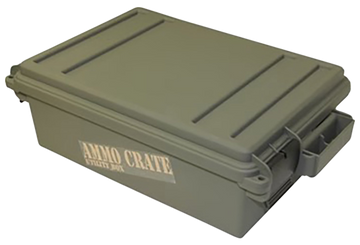 MTM Case-Gard ACR418 Ammo Crate Utility Box 12 Gauge Army Green Polypropylene
