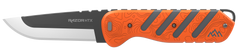 Outdoor Edge Razor HTX 3.50" Fixed Blade Plain 420J2 SS Orange/Gray Handle