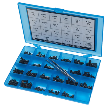Pachmayr 03054 Master Gunsmith Screw Kit 277-Piece Blue