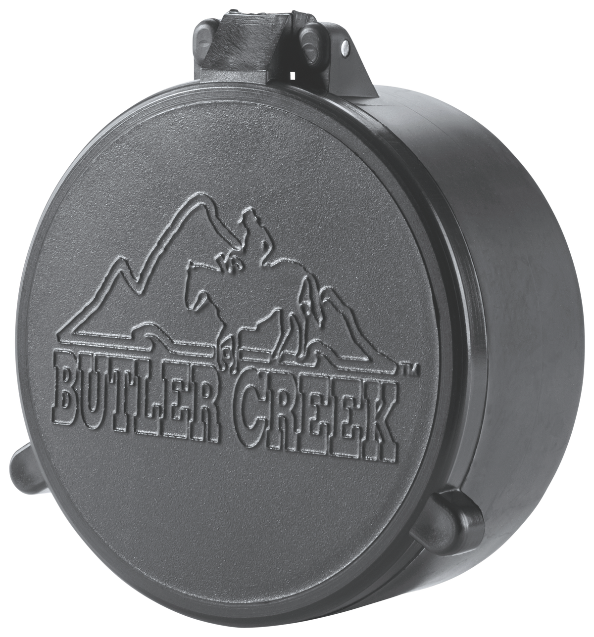 Butler Creek 30400 Flip-Open Objective Scope Cover 57.20mm Size 40 Polymer Black