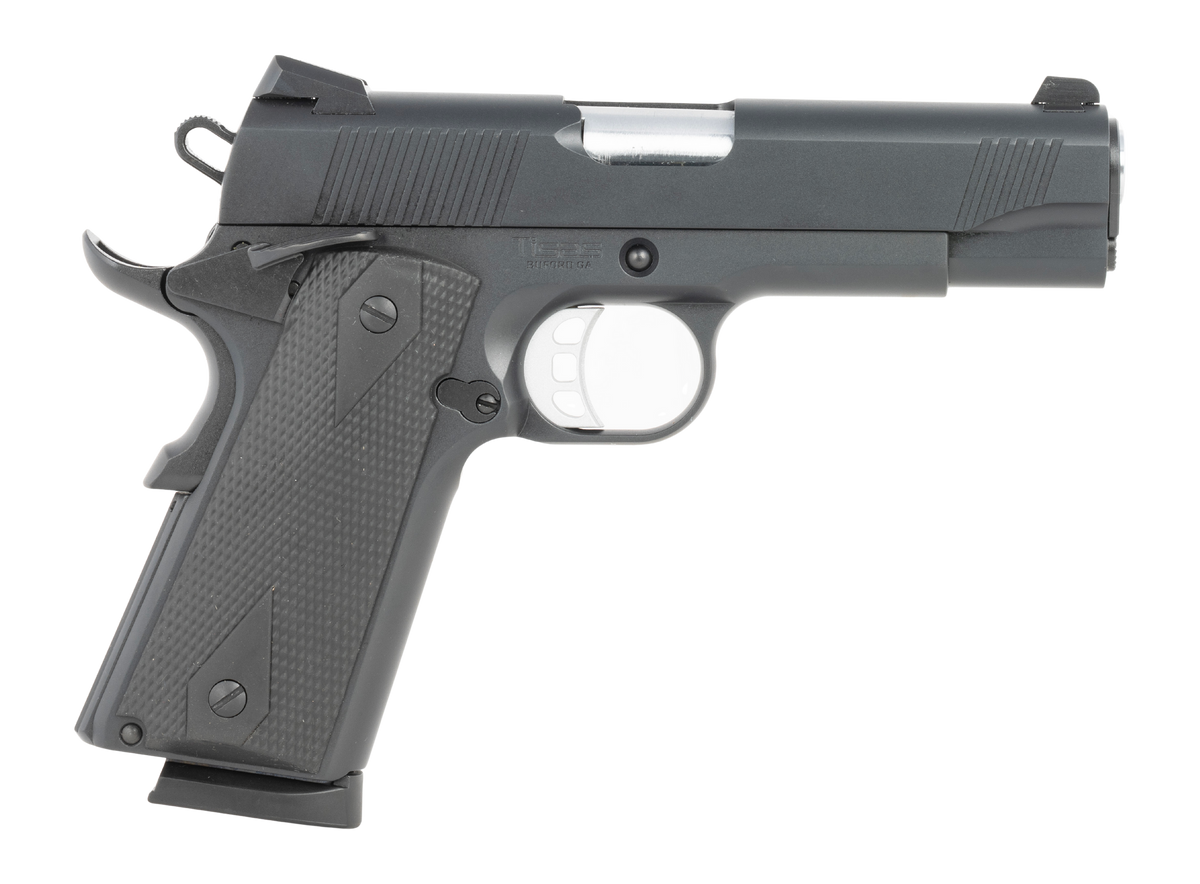 Tisas Arms 1911 Carry 45 ACP 4.25" 8+1 Semi-Auto Pistol - Black Cerakote