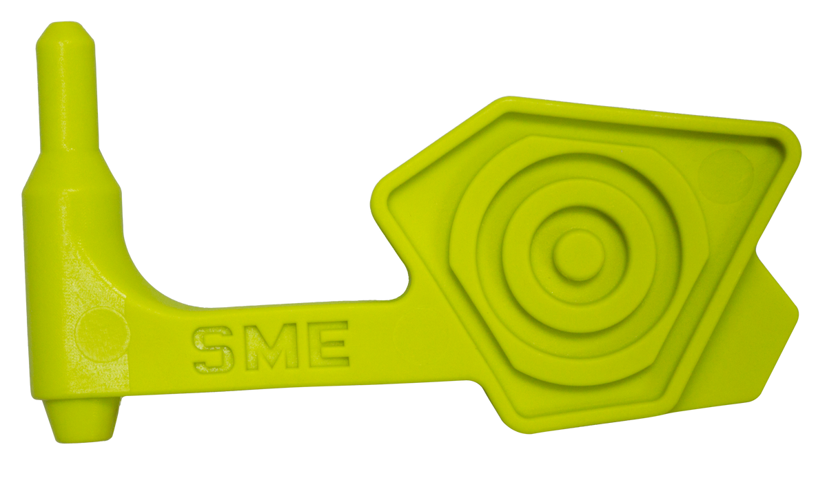 SME Chamber Safety Flag Small 6-Pack - Plastic Green