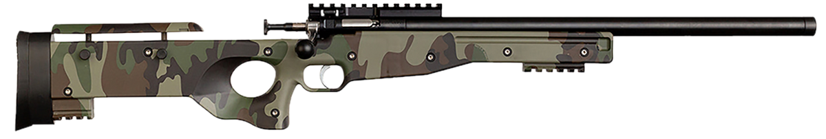 Crickett KSA2150-M81 Precision 22 LR 16.10" 1-Rd Bolt Action Rifle - M81 Woodland Camo
