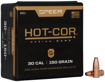 Speer Ammo 2011 Hot-Cor .308 150gr Soft Point Flat Nose - 100/Box