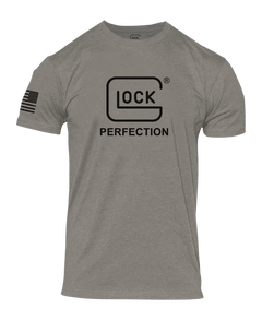 Glock Perfection Short Sleeve T-Shirt 2XL Gray