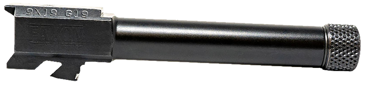 Faxon Firearms Duty Series Glock 19 Gen 2-5 9mm Luger Threaded Steel Barrel - Black Nitride