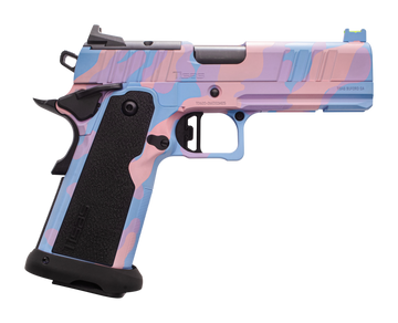 Tisas Arms Customs 1911 Carry 9mm Luger 4.25" Bull Barrel 18+1 Optic Ready - Ti Finish Semi-Auto Pistol