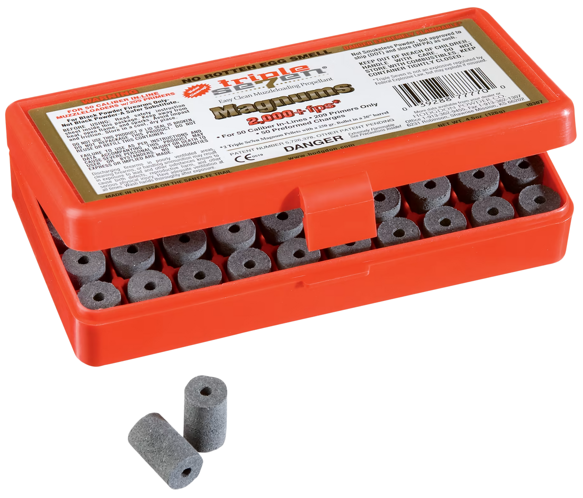 Hodgdon T7MAG Triple Seven Magnum Pellets 50 Cal 60gr 50/Box - Muzzleloading Propellant