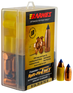 Barnes Bullets Spit-Fire TMZ Muzzleloader 50 Cal 250gr Polymer Tip 24-Rd