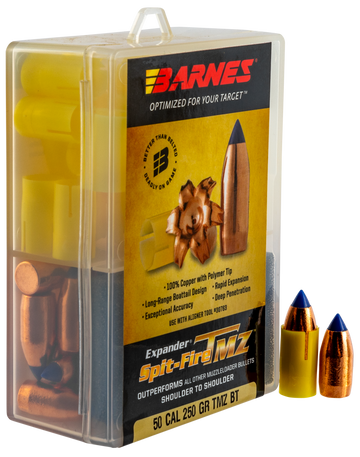 Barnes Bullets Spit-Fire TMZ Muzzleloader 50 Cal 250gr Polymer Tip 24-Rd