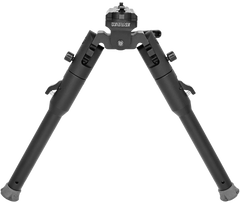 Warne 7914M Skyline Lite Bipod Folding M-LOK QD - Black Aluminum/Steel
