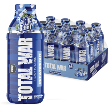 Redcon1 Total War Ready to Drink Arctic Berry 12 oz - 12 Pack