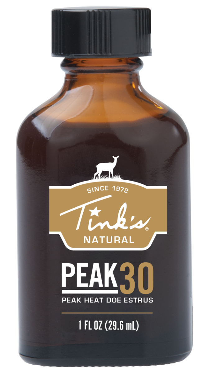 Tinks Premium Estrus Deer Attractant 1 oz Doe In Estrus Glass Bottle