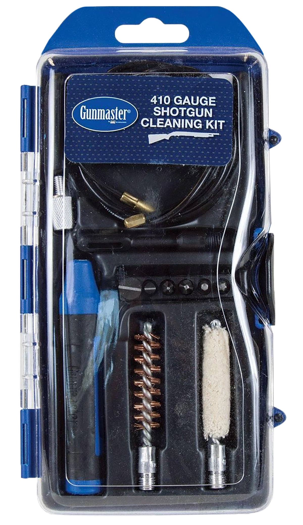 DAC GunMaster 410 Gauge Shotgun Cleaning Kit 14-Piece Black/Blue