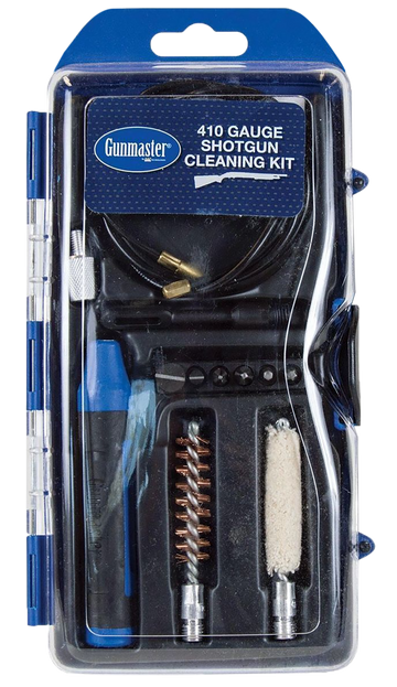 DAC GunMaster 410 Gauge Shotgun Cleaning Kit 14-Piece Black/Blue