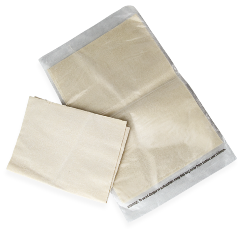 Kleen-Bore Lead Away GC221 Gun Cleaning Cloth 10" x 10" Treated Cotton