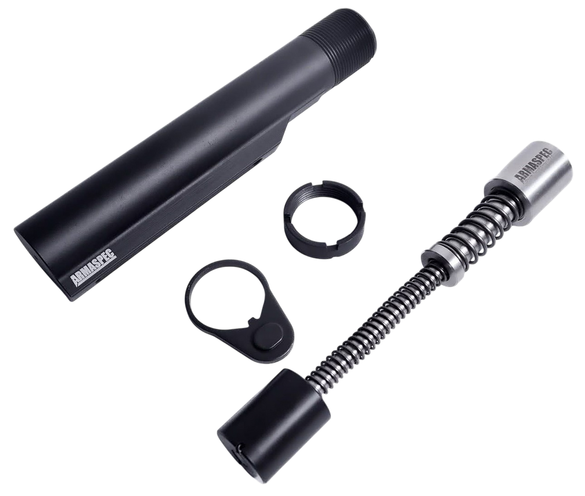 Armaspec SRS-H Gen 4 AR-15 6-Position Buffer Tube Kit - Black