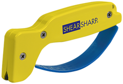 Accusharp 002C ShearSharp Scissors Sharpener Diamond Tungsten Carbide Yellow/Blue
