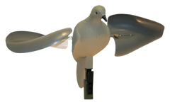 Mojo Outdoors Wind Dove HW7201 Gray Plastic Wind-Powered Motion Dove Decoy
