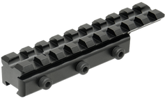 Leapers UTG Dovetail to Picatinny Adapter Mount Matte Black Anodized Aluminum 3.94"