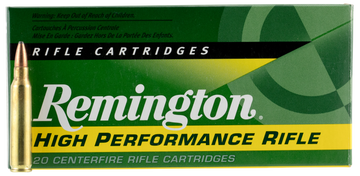 Remington Ammunition High Performance 223 Rem 55gr Pointed Soft Point 20 Rd - Box or Case
