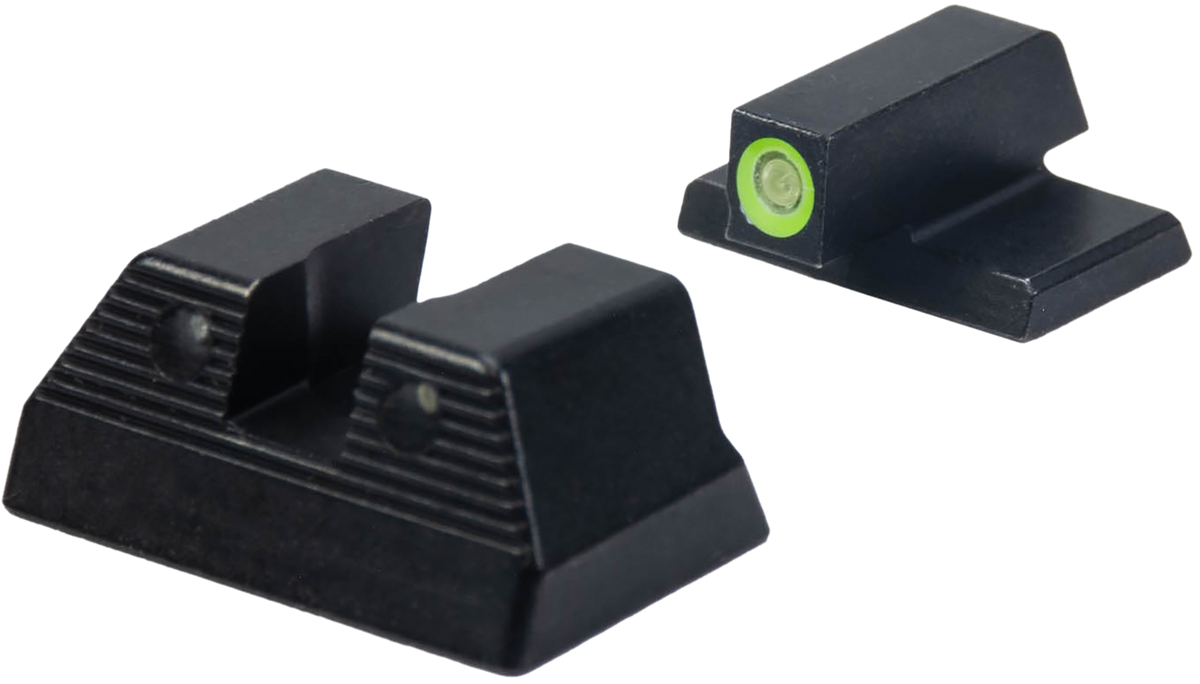 HK VP9 OR Standard Night Sight Set - Green/Green Tritium