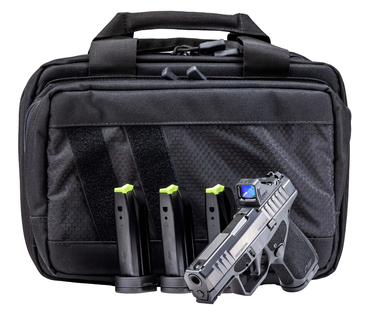 Rost Martin RM1S 9mm Luger 3.60" 15+1 Striker-Fired Sub-Compact Pistol - Optic Ready Bundle
