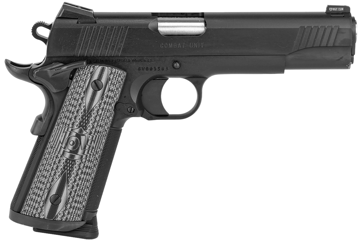Colt Mfg CCU Government 45 ACP 5" 8+1 SAO Pistol - Matte Black DLC