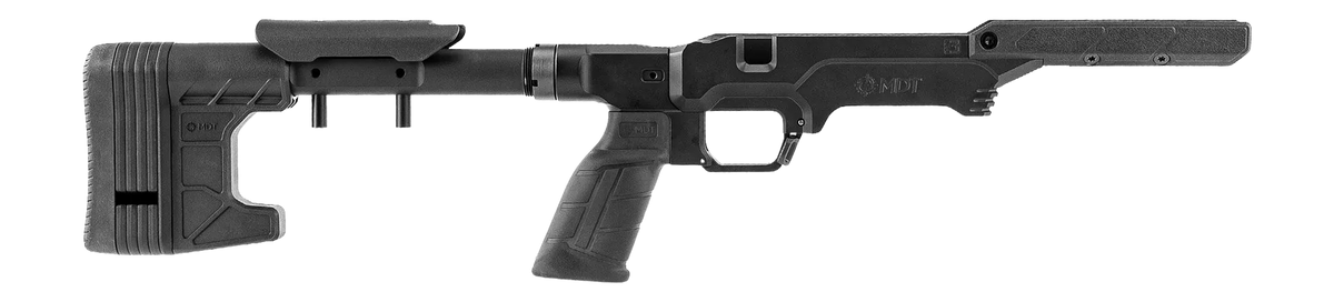 MDT Sporting Goods LSS Gen3 Chassis Ruger American Long Action RH Black - Worker