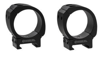 Wheeler Sporter 1" Low Bi-Weaver Scope Rings - Black