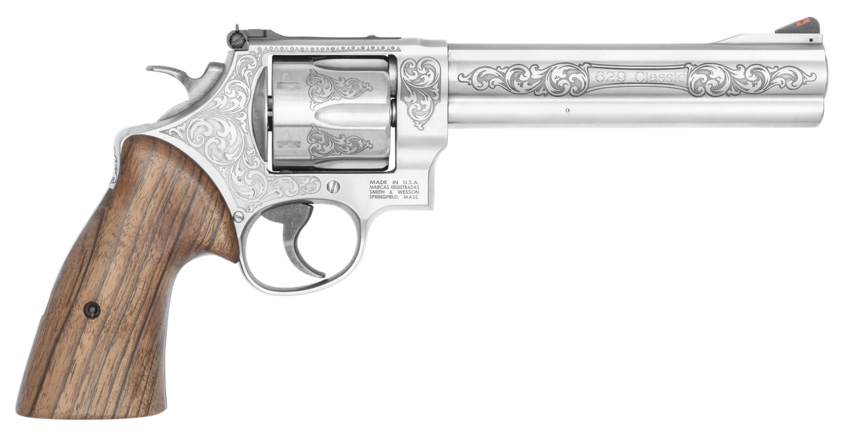 Smith & Wesson Model 629 Deluxe 44 Rem Mag 6.5" 6-Shot DA/SA Engraved N-Frame Revolver