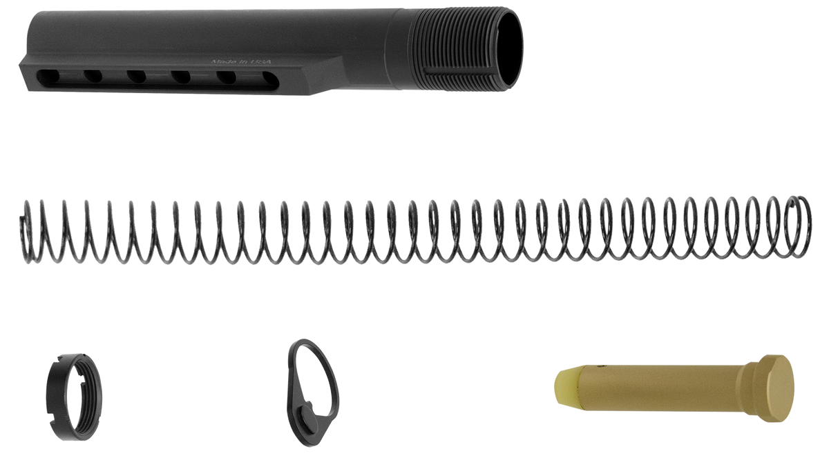 UTG Pro AR-15 6-Position Mil-Spec Receiver Extension Kit - Black