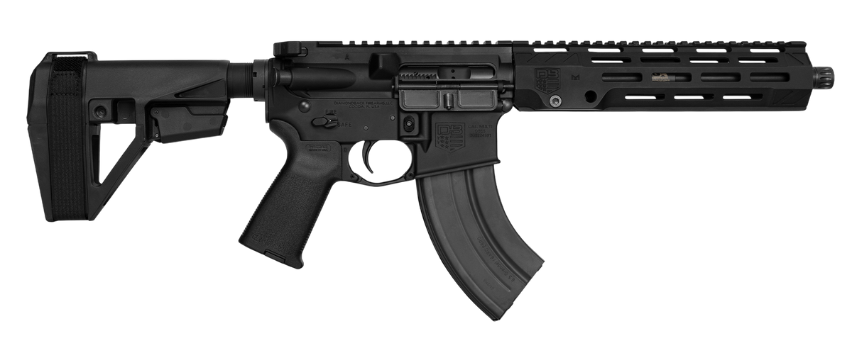 Diamondback DB15 .338 ARC 10.5" 26+1 Semi-Auto Pistol - Brace