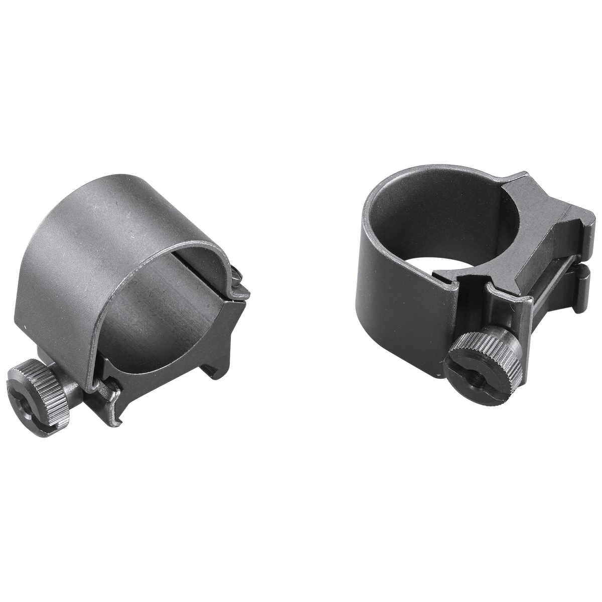 Weaver Mounts 49041 Detachable Top Mount Rings 1" Medium Matte Black Aluminum - Quick Detach