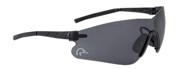 Radians DUY11020C Youth Safety Glasses Smoke Gray Lens Black Half Frame