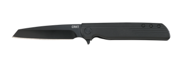 Columbia River LCK+ Blackout 3.24" Tanto Folding Knife 8Cr13MoV Black Oxide GRN Handle